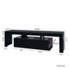 CAVINAS Modern TV Stands,Entertainment Center with  LED Lighting System and Drawer,TV Console for Living Room,Bedroom,Home - 4 of 4