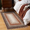 Machine Washable Area Rug - Non-Slip Stain Resistant Low Pile Carpet Modern Braided Farmhouse Rug for Living Room Bedroom Dining Room Office - 2 of 4
