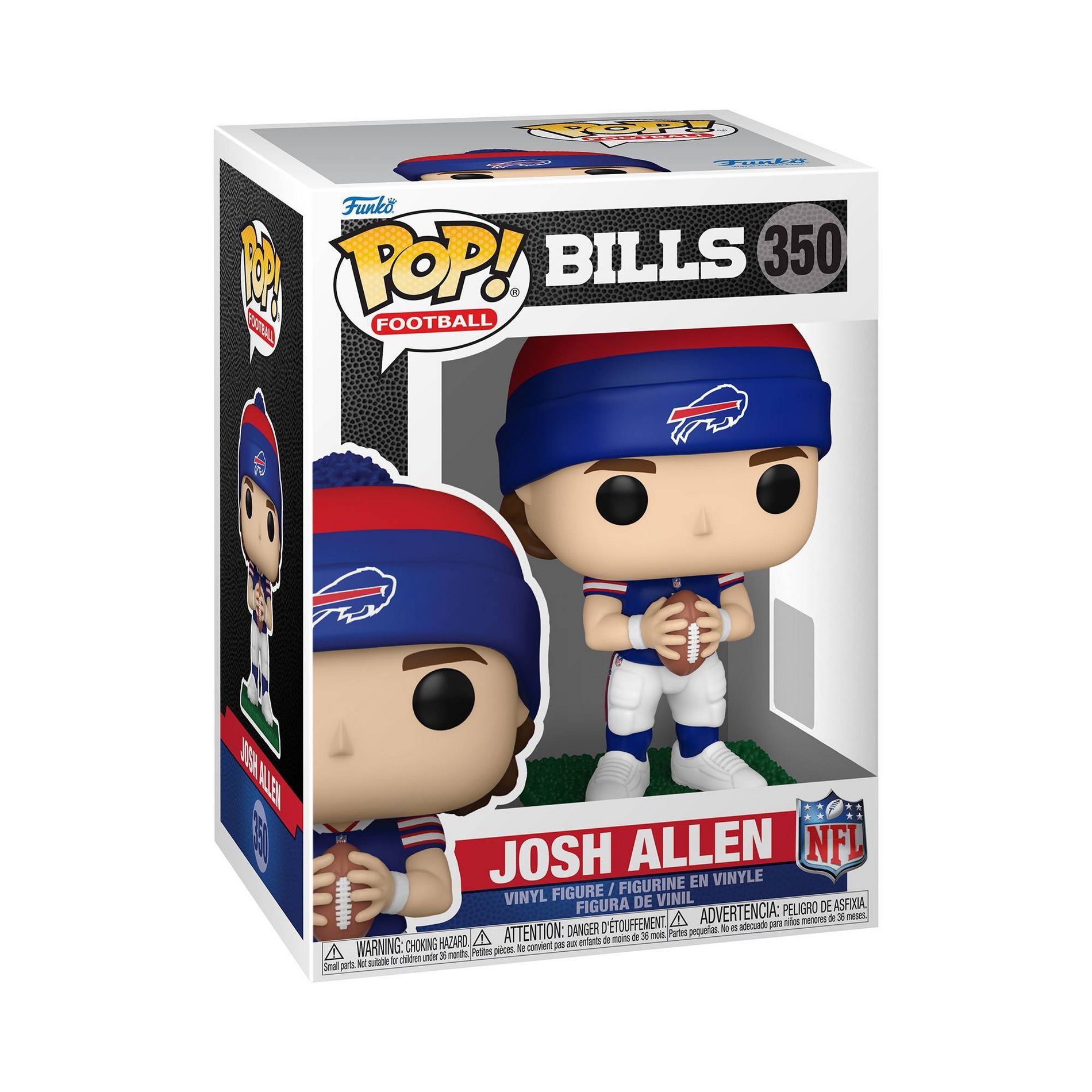 NFL Buffalo Bills Josh Allen Beanie Mini Figure