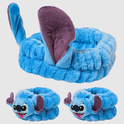 Girls' Stitch Spa Headband Set - Blue - image 4