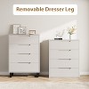 Jojoka 4 Dresser for Bedroom,Freestanding Vertical Drawer Cabinet with Storage for Living Room - 4 of 4
