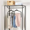 24pk Wood Suit Hangers Black - Brightroom™