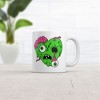 Crazy Dog T-Shirts Zombie Heart Mug Funny Sarcastic Halloween Graphic Novelty Coffee Cup-11oz - 2 of 4