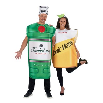 Orion Costumes Gin and Tonic Adult 2 in 1 Couples Costume | One Size