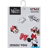 Crocs Jibbitz Disney Minnie Mouse Dress Character Shoe Charms 5pk - image 4 of 4