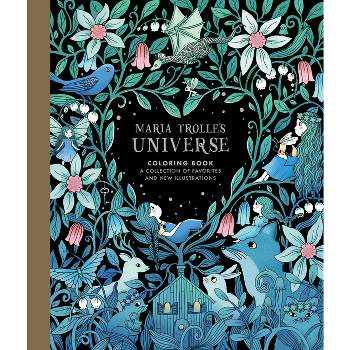 Maria Trolle's Universe Coloring Book - (Hardcover)