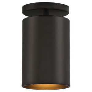 Access Lighting Pint 1 - Light Flush Mount in  Matte Black - 1 of 4