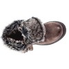 GC Shoes Trudie Fur Lace Up Combat Boots - 4 of 4