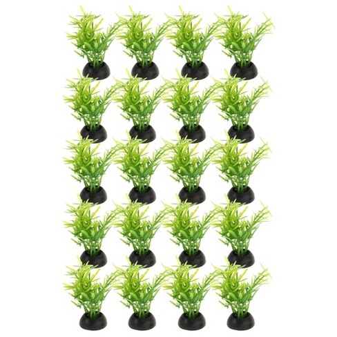 Unique Bargains Aquarium Plastic Plants For Fish Tank Landscape