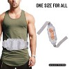TRAKK Premium Hot Cold Gel Bead Ice Pack Cool | Compress for Lower Back, Shoulder, Knee, Bicep, Stomach | Flexible, Reusable Heating Pad | 15" x 5" - 4 of 4