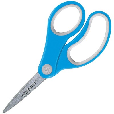 Westcott Junior Scissors Pointed Tip 5" Full 12/PK STST/AST 15972