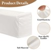 Unique Bargains PU Leather Anti-Slip Stretch Couch Arm Slipcovers 2 Pcs - 3 of 4