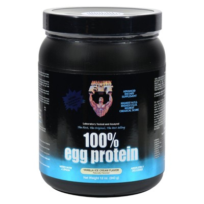 Healthy 'N Fit Nutritionals 100% Egg Protein Vanilla Ice Cream 12 oz