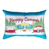 Camping-Themed Throw Pillow HOME IS WHERE YOU PARK IT 12.5x8.5 Inch by Manual Woodworkers and Weavers - 3 of 3