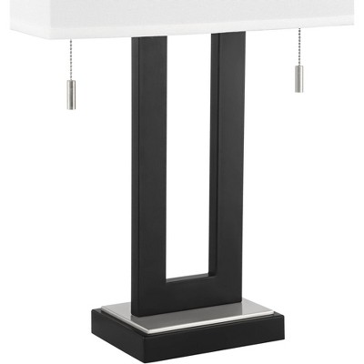 360 Lighting Neil 26" Open Rectangular USB Table Lamp - Thumbnail 4