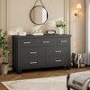 Garvee Dresser for Bedroom with 7 Drawers, Modern Chest of Drawers Closet with Metal Handle, Wooden Dresser Organizer, for Bedroom, Living Room - 3 of 4