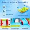 RISOKEYS 7 in1 Inflatable Bounce House, with Blower,Inflatable Water Park with Splash Pool & Water Slides & Climbing Wall & Basketball & Football - 4 of 4