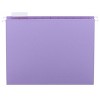 Smead Hanging File Folder with Tab, 1/5-Cut Adjustable Tab, Letter Size, 25 per Box - 4 of 4