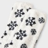 Women's Snowflake Cozy Crew Socks - Auden™ 4-10 - 3 of 3
