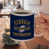 Georgia Southwestern State University Hurricanes Logo Ceramic Coffee Mug Novelty Gift Mugs for Coffee Tea and Hot Drinks 11oz White - 4 of 4