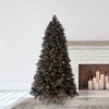 Home Heritage 1-1.75" Christmas Tree Base Rotating Metal Stand with Snowdrift 6.5' 500 Pre-Lit Warm White LED Lights Artificial Christmas Tree - 2 of 4
