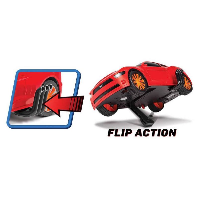World Tech Toys Officially Licensed Ford Mustang Battle Pursuit Flip Action RC Cars -1:20 Scale - 2pk, 3 of 5