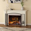 Tangkula 55 x 29.5 Inch Fireplace Screen 3-Panel Folding Spark Guardw/ Natural Scenery - image 2 of 4