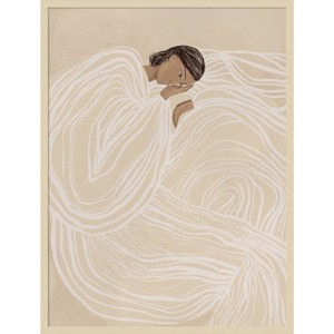 31"x41" Delilah Dancing by Urban Road Wood Framed Wall Art Print Brown - Amanti Art: Lithograph, Fir Wood Frame, Wire Mount - 1 of 4