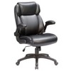 TiramisuBest Adjustable Gray Office Chair with Plywood Frame, Bonded Leather, Armrests, Gas Lift & Swivel - 2 of 4