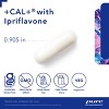 Pure Encapsulations +Cal+ with Ipriflavon - Mineral, Vitamin, and Herbal Supplement to Promote Skeletal Strength - 3 of 4