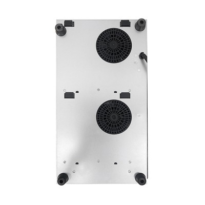 Equator 12" Built-In/Freestanding 2 Burner VERTICAL Induction Cooktop 110V