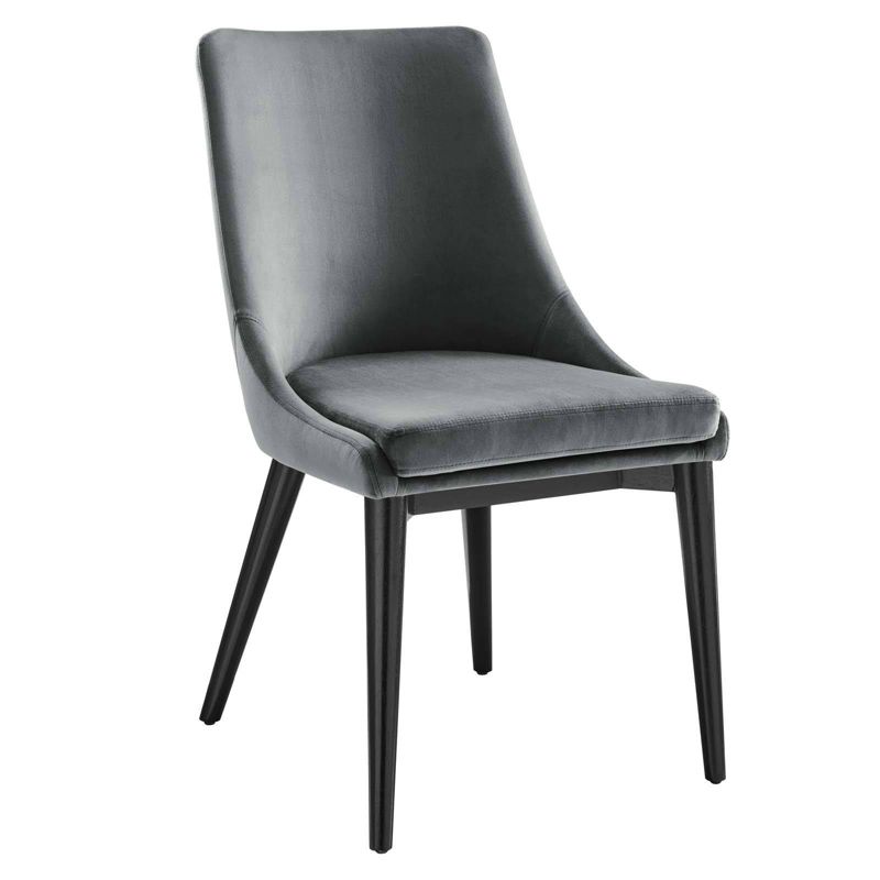 Set of 2 Viscount Accent Performance Velvet Dining Chairs - Modway, 3 of 11