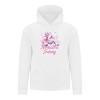 Everyday Kids Mermaid Collection Mermaid in Training Girls Pullover Hoodie – Cute Mermaid Graphic Sweatshirt - 4 of 4