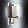 Urban Ambiance Luxury Contemporary Wall Lights,  13"H x 5"W,  Brushed Nickel Finish, UHP3160 - 3 of 4
