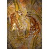 Bedroom Rug TROPOW Washable Area Rug Non Slip Low Pile Boho Floral Carpet for Bedroom - 3 of 3