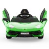 12V Electric Ride-On Car for Kids Licensed Lamborghini Battery-Powered Sports Car with Remote Control - 2 of 4