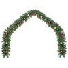 VidaXL Christmas Garland Decorated with Baubles 32.8' - 2 of 4