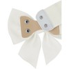 Elerevyo Women's Dress Elastic Waistband Versatile Belts Wide Bow Tie Belt - 2 of 4