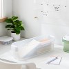 4.5qt Slim Bin White - Brightroom™ - 2 of 4