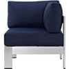 Modway Shore Outdoor Patio Aluminum Corner Sofa - 4 of 4