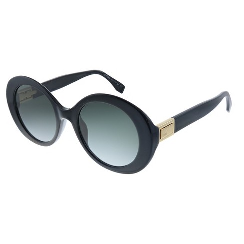 Fendi Sunglasses Women's FF0296/S KB70T Black/Silver Mirror Lenses