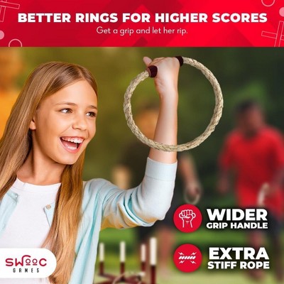 Rustic Ring Toss Outdoor Game