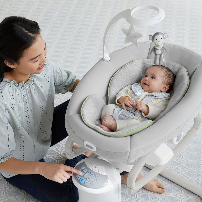 Graco Soothe My Way Baby Swing with Removable Rocker, 3 of 8