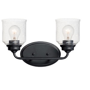 Maxim Lighting Acadia 2 - Light Vanity in  Black - 1 of 3