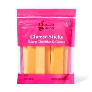 Sharp Cheddar and Gouda Cheese - 7.5oz/10ct - Good & Gather™ - 1 of 3