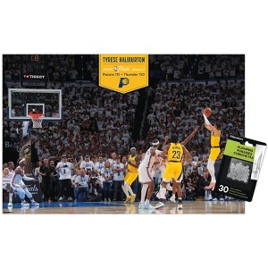 Trends International NBA Indiana Pacers - Tyrese Haliburton The Shot 25 Unframed Wall Poster Prints - 1 of 4