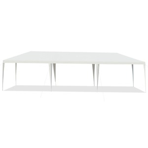 Tangkula 10' x 30' Outdoor White Wedding Party Event Tent Gazebo Canopy Pavilion - 1 of 4