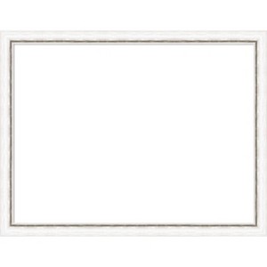 Amanti Art Morgan White Blue Framed Dry Erase Magnetic Board - 1 of 4