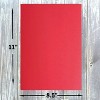 Hamilco Colored Cardstock Scrapbook Paper 8.5" x 11" Punch Red Color Card Stock Paper 50 Pack - 2 of 4