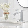 BWE Waterfall Single Hole Single-Handle Low-Arc Bathroom Sink Faucet With Pop-up Drain Assembly - 2 of 4